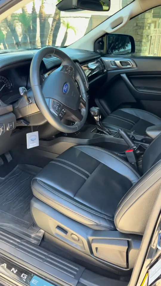 Ford Ranger cabin after interior cleaning